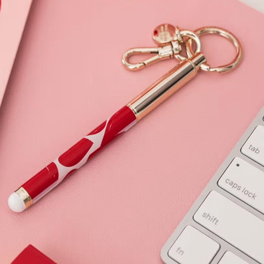 Final Price Drop New Kate Spade Metal Ink Pen with Stylus Pen